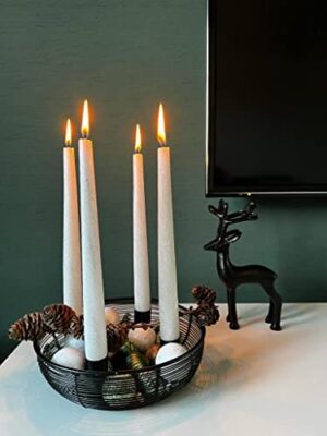 Brandsseller Wieniec adwentowy Ø 36,5 cm, wieniec bożonarodzeniowy, św