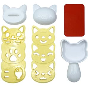 Foremka do ryżu w kształcie kota Onigiri Maker 3D - Luvadeyo