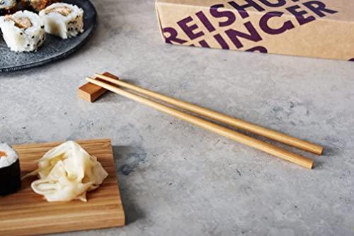 Zestaw do serwowania sushi Reishunger - tradycyjny serwis z bambusa - obrazek 7