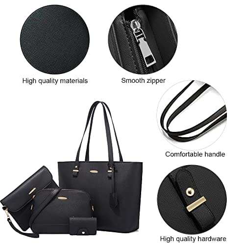 YeumouG Torebka damska na zakupy torba na ramię duża 4 - obrazek 11