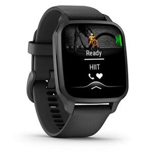 Garmin Venu Sq 2 Music GPS Smartwatch - Duży dotykowy wyświetlacz AMOLED, długa żywotność baterii, monitorowanie snu i zdrowia, 25+ trybów sportowych