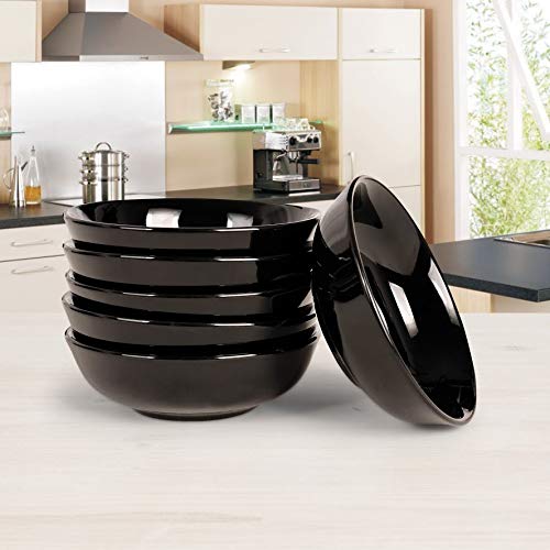 Urban Lifestyle 6 x miseczka do dipów porcelana 35 ml czarna - stylowy zestaw miseczek do sosów - obrazek 5