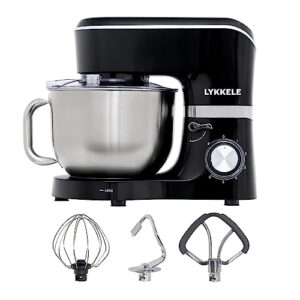 Lykkele Paulsen - Wielofunkcyjny Robot Kuchenny z Ugniatarką - Szybkie Przygotowywanie Potraw, Mieszanie, Ugniatanie Ciasta - 1500 W