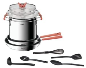 Tefal Opti Space Zestaw Naczyń Kuchennych Srebrny 13
