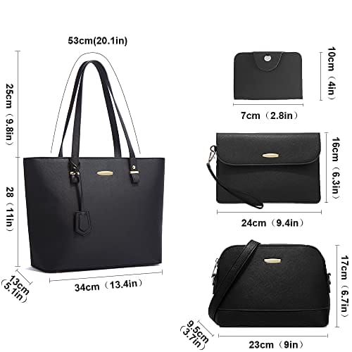 YeumouG Torebka damska na zakupy torba na ramię duża 4 - obrazek 12