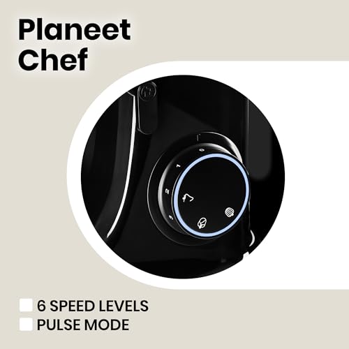 Zeegma Planeet Chef - Wielofunkcyjny Robot Kuchenny z Mocnym Silnikiem 2200W i Dużą Pojemnością 6,5L - obrazek 7