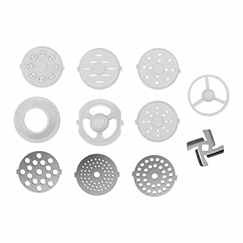 Bredeco BCPM-1200-EXP - Robot kuchenny 3w1: mikser, maszynka do mięsa, 6 poziomów prędkości - obrazek 2