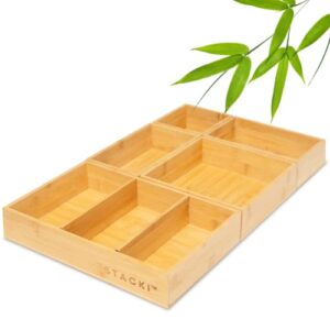 Stacki Organizer do szuflad ze ścianką działową organizer