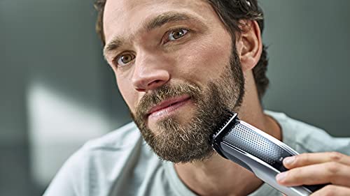 Philips BT5522/15 Beardtrimmer series 5000 Precyzyjne - PHILIPS, Prowadzi płasko przylegające włosy, Samoostrzące się ostrza, Precyzyjny trymer, 40 ustawień długości, Regulowana precyzja - obrazek 8
