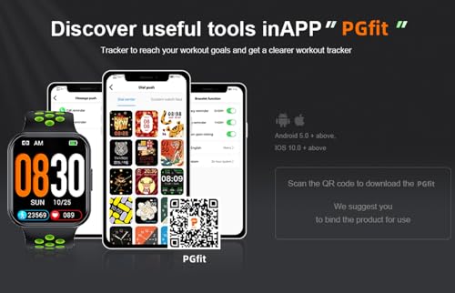 Zephyrion Inteligentny zegarek dla mężczyzn i kobiet 172 DIY ekran dotykowy z tętnem SpO2 ciśnienie krwi aktywność snu aktywność fitness licznik kroków 3 ATM wodoodporny smartwatch do iOS - Monitoruj swoje zdrowie przez całą dobę! - obrazek 2