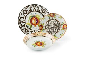 Excelsa Modica - Zestaw talerzy 18 sztuk, porcelana