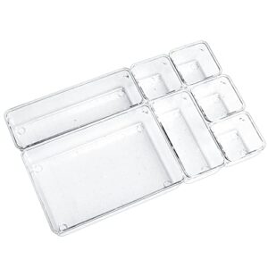 XiangJunly Organizer do makijażu organizer do szuflad system