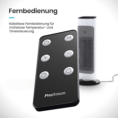 ProBreeze Stojący Grzejnik Ceramiczny Przenośny - obrazek 3