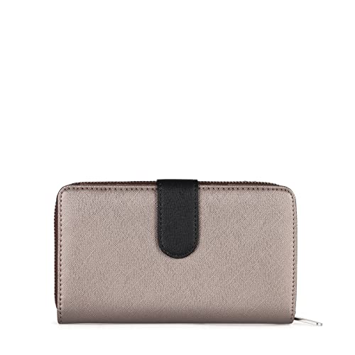 Tous Kobiety Dubai Saf Portfel, Beżowy, 12.5 x 3.5 x 10.5 cm - obrazek 6