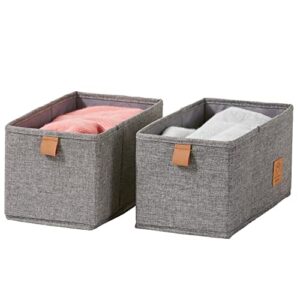 Love IT Store IT 2-częściowy organizer na ubrania z lnu, wzmocniony ka