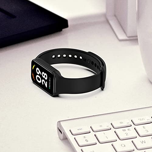 Wizvv 12 sztuk bransoletek kompatybilnych z Xiaomi Redmi Smart Band 2 silikonowy pasek zamienny dla mężczyzn i kobiet krzem - obrazek 5