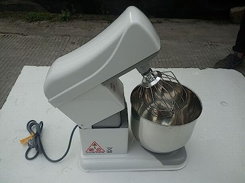 Wielofunkcyjny robot do ciasta z miską ze stali nierdzewnej - idealny do mocnego ugniatania, mieszania i ubijania ciast, chlebów, ciastek i więcej! - obrazek 4