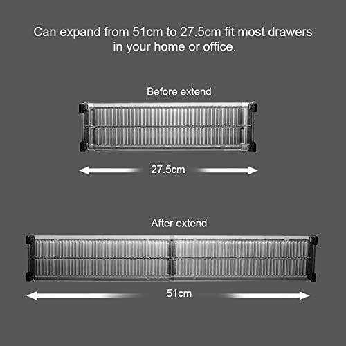 Baffect Przegrody do szuflady 4 sztuki organizery do szuflad - obrazek 7