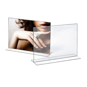 LEBEZ poziomy akrylowy regał na książki 21 x 30 cm sztuka