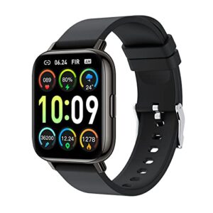 MICGIGI Męski damski smartwatch 169 cala - inteligentny zegarek z pulsometrem, monitor snu, wodoszczelność IP68, fitness tracker z krokomierzem