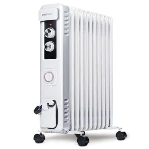Pro Breeze Grzejnik olejowy 2500W z 11 żeberkami grzewczymi
