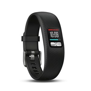 GARMIN Vivofit 4 - Monitor aktywności z Bluetoothem, wodoszczelny, czarny (l)