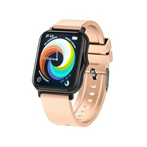 Legedo Smartwatch Fitness Watch dla Android-iPhone iOS z Monitorowaniem Zdrowia 24/7 - Ciśnienie krwi, Tętno, Krokomierz [Różowy]