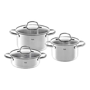 Fissler San Francisco 3-częściowy zestaw garnków ze stali
