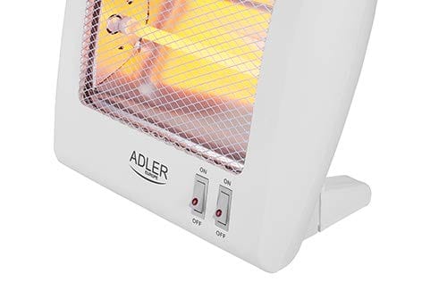 Adler Heater Halogen White Multicolour One Size - obrazek 5