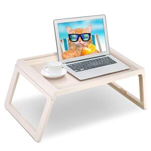 Składany stolik na łóżko taca na śniadanie w łóżku ze