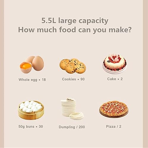 PAHION Mikser stojący do pieczenia wydajny i stylowy robot - obrazek 4