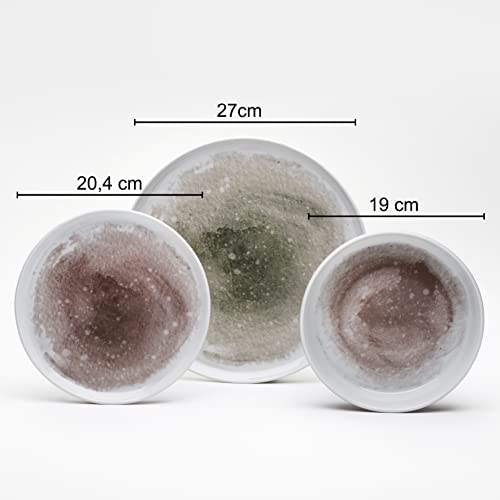 VAN WELL „Faro” - 16-częściowy zestaw naczyń dla 4 osób - obrazek 3