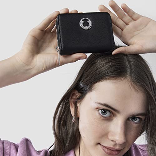 TOUS Waterproof Vinyl Change Purse for Women Measurements: - obrazek 2