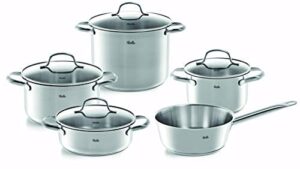 Fissler Vancouver zestaw garnków ze stali nierdzewnej