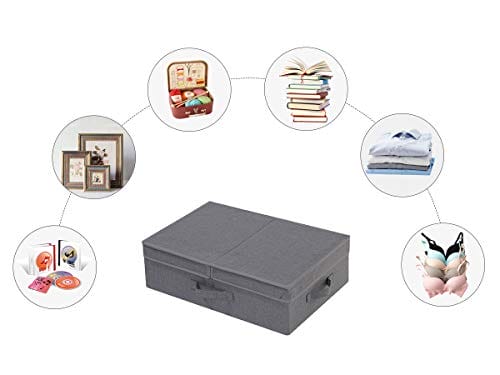 Składane płaskie pojemniki do przechowywania z pokrywką, specjalne do - obrazek 6