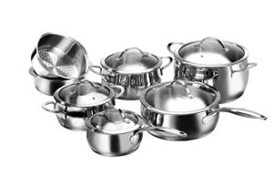 Karcher Zestaw rondelków Lara ze stali nierdzewnej zestaw