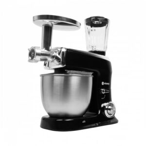 Niceey maszyna kuchenna 3 w 1 - robot kuchenny 1500 W - Mocny silnik, 6 prędkości, 7,5 litrowa miska, 1,5 litrowy blender