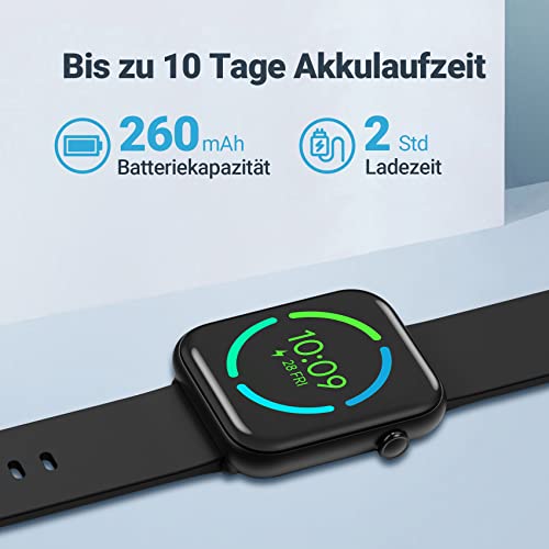 TicWatch GTH Smartwatch - Monitorowanie temperatury skóry, pomiar tlenu we krwi, monitorowanie tętna, monitorowanie snu, 10 dni czasu pracy baterii, 5ATM wodoszczelny - obrazek 7