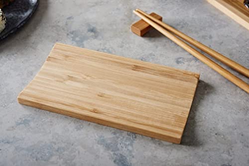 Zestaw do serwowania sushi Reishunger - tradycyjny serwis z bambusa - obrazek 5