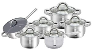DMS 12-częściowy zestaw naczyń do gotowania ze stali