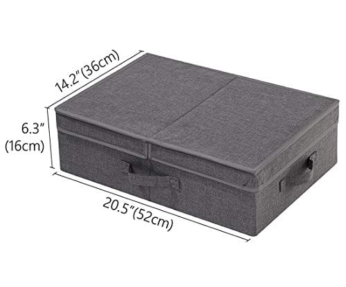 Składane płaskie pojemniki do przechowywania z pokrywką, specjalne do - obrazek 9