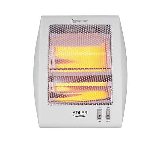 Adler Heater Halogen White Multicolour One Size - obrazek 6