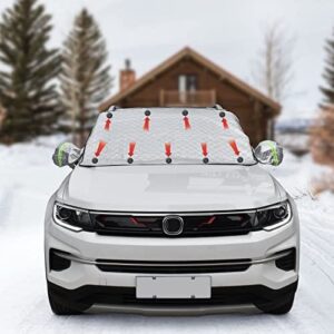 Magnetyczna osłona chroniąca przed śniegiem na przednią