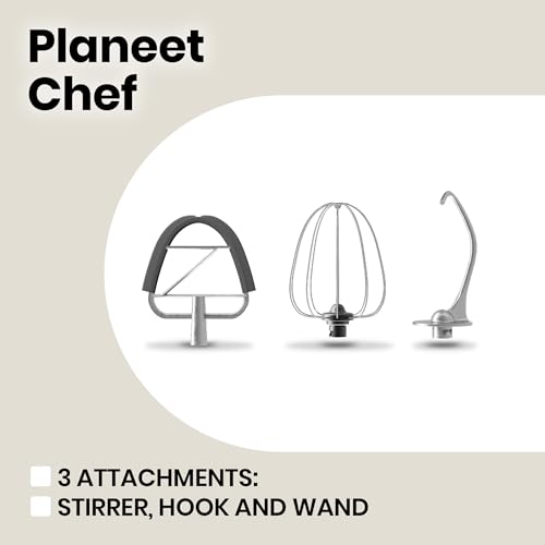 Zeegma Planeet Chef - Wielofunkcyjny Robot Kuchenny z Mocnym Silnikiem 2200W i Dużą Pojemnością 6,5L - obrazek 6