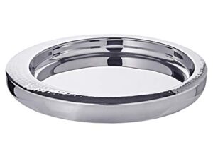 EDZARD Taca do serwowania Alabama stal nierdzewna okrągła