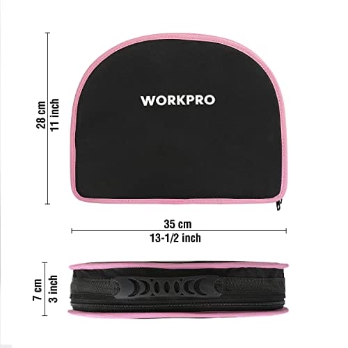 WORKPRO Różowy zestaw narzędzi różowy 103-częściowy zestaw - obrazek 6