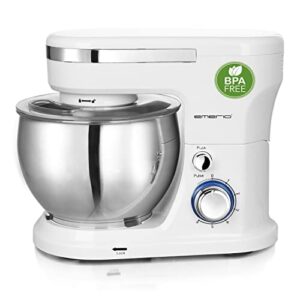 EMERIO Robot kuchenny 5 l - Mocny i stylowy z miską ze stali nierdzewnej