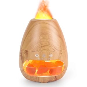 Dyfuzor olejków eterycznych i lampa soli 2w1 - relaksująca aromaterapia i oczyszczanie powietrza