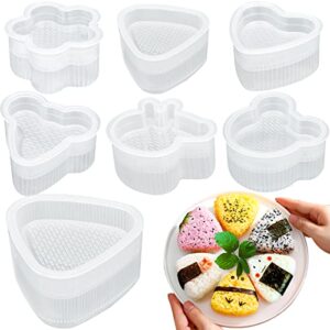 Zestaw 7 foremek do sushi Onigiri - MUSEDAY