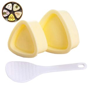 Zestaw 2 foremek do sushi trójkątne formy do sushi foremki